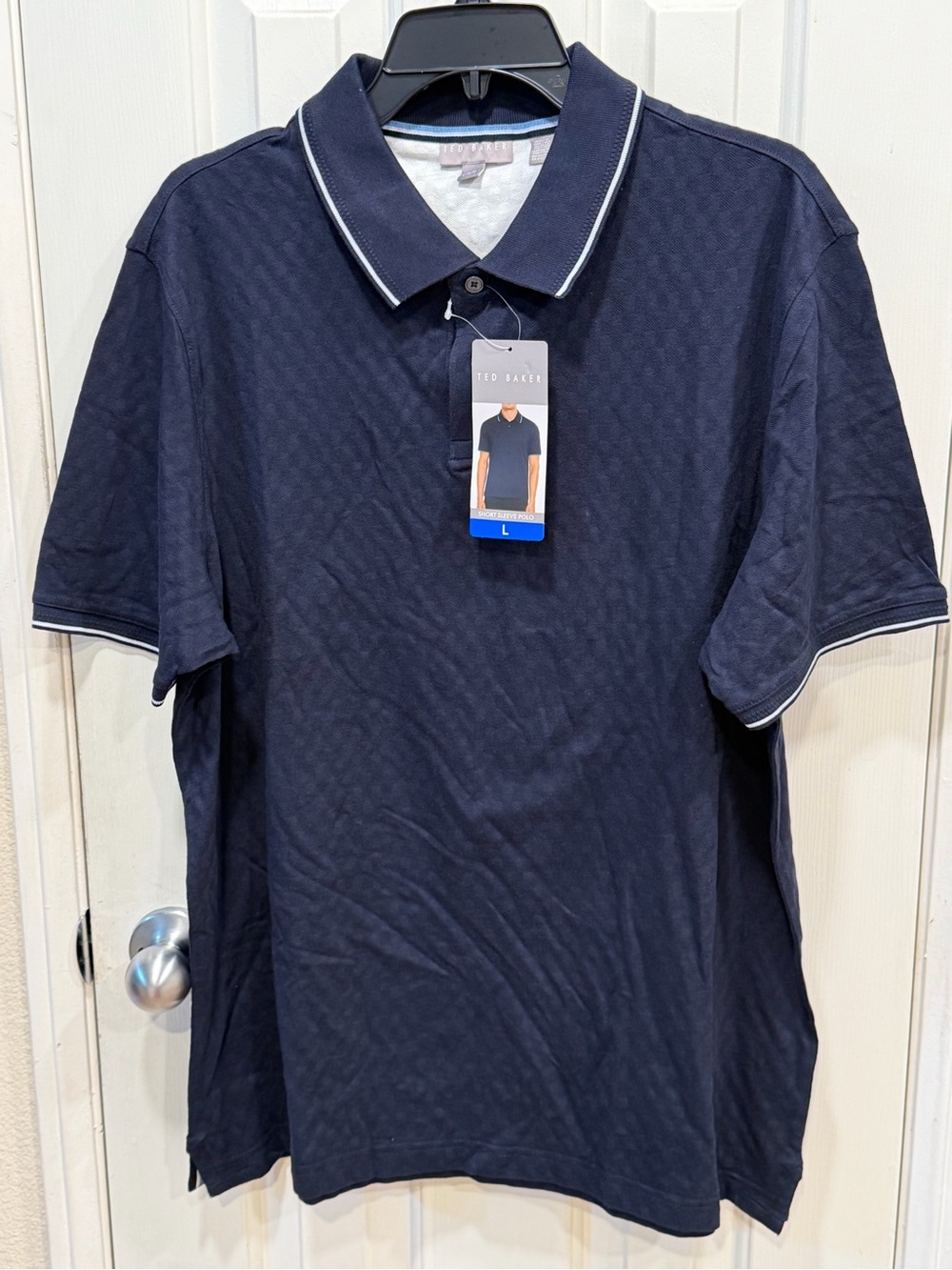 Ted Baker Men’s Navy Polo Shirt Size L
